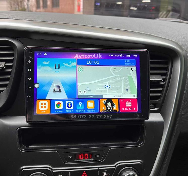 Магнитола OPTIMA K5 Kia OPIRUS Оптима GPS USA 2 дин CarPlay Android 14