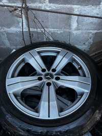 Диски 5x112 R18 Mercedes S-class W221 с резиной 225 55 18.