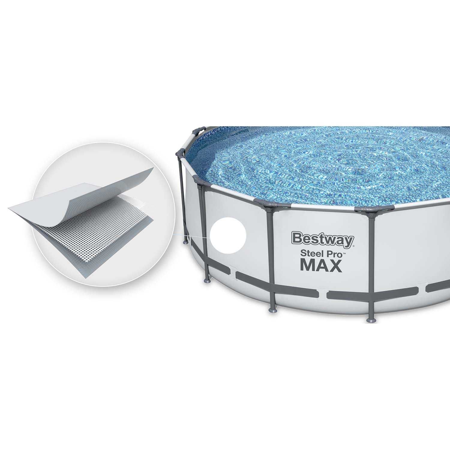 Каркасный бассейн Bestway, размер 305x76 см с фильтрующим насосом