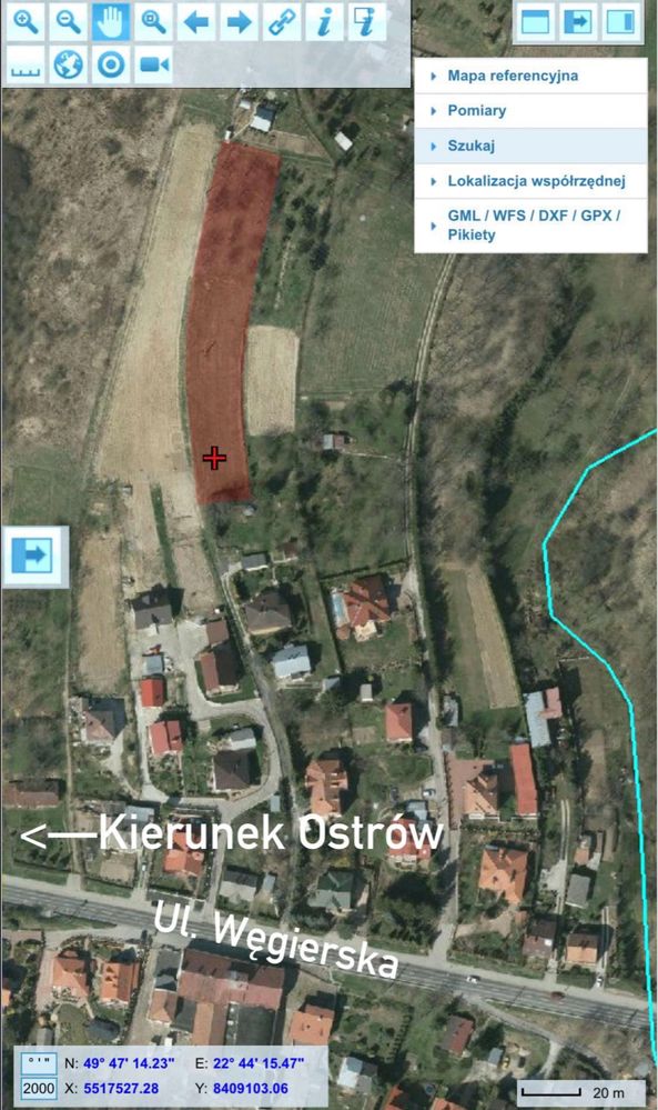 Działka budowlana z MPZP w Przemyślu przy ul. Węgierskiej