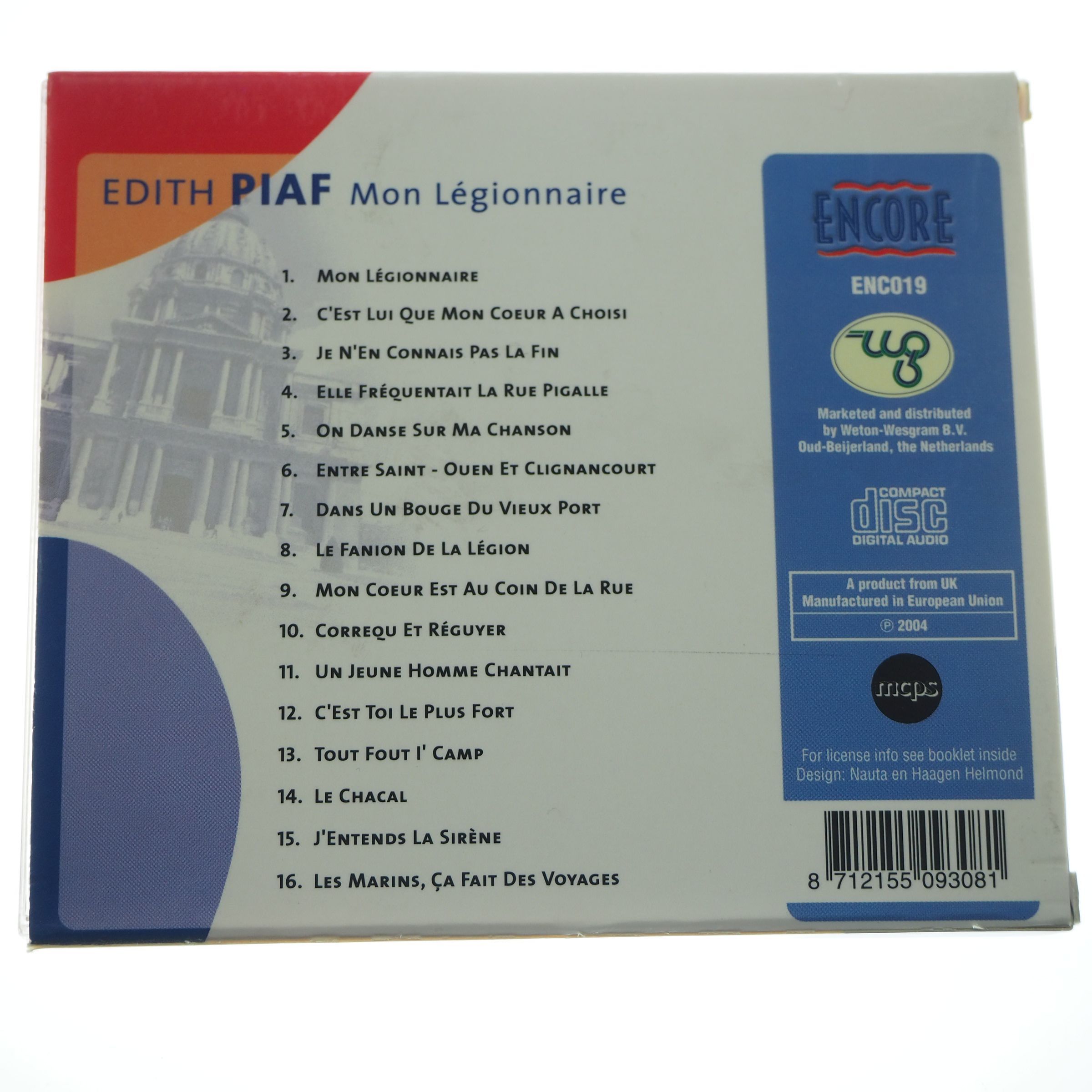 Edith Piaf – Mon Légionnaire