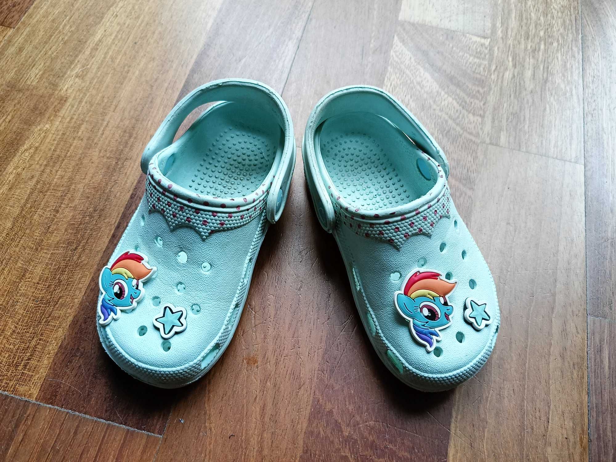 Sandałki Crocsy dla dziewczynki, rozmiar 26, My Little Pony