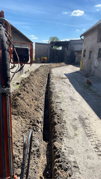 Usługi Minikoparką, wywrotką 3,5t