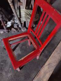 4 x Stare secesyjne krzesła antyczne do renowacji