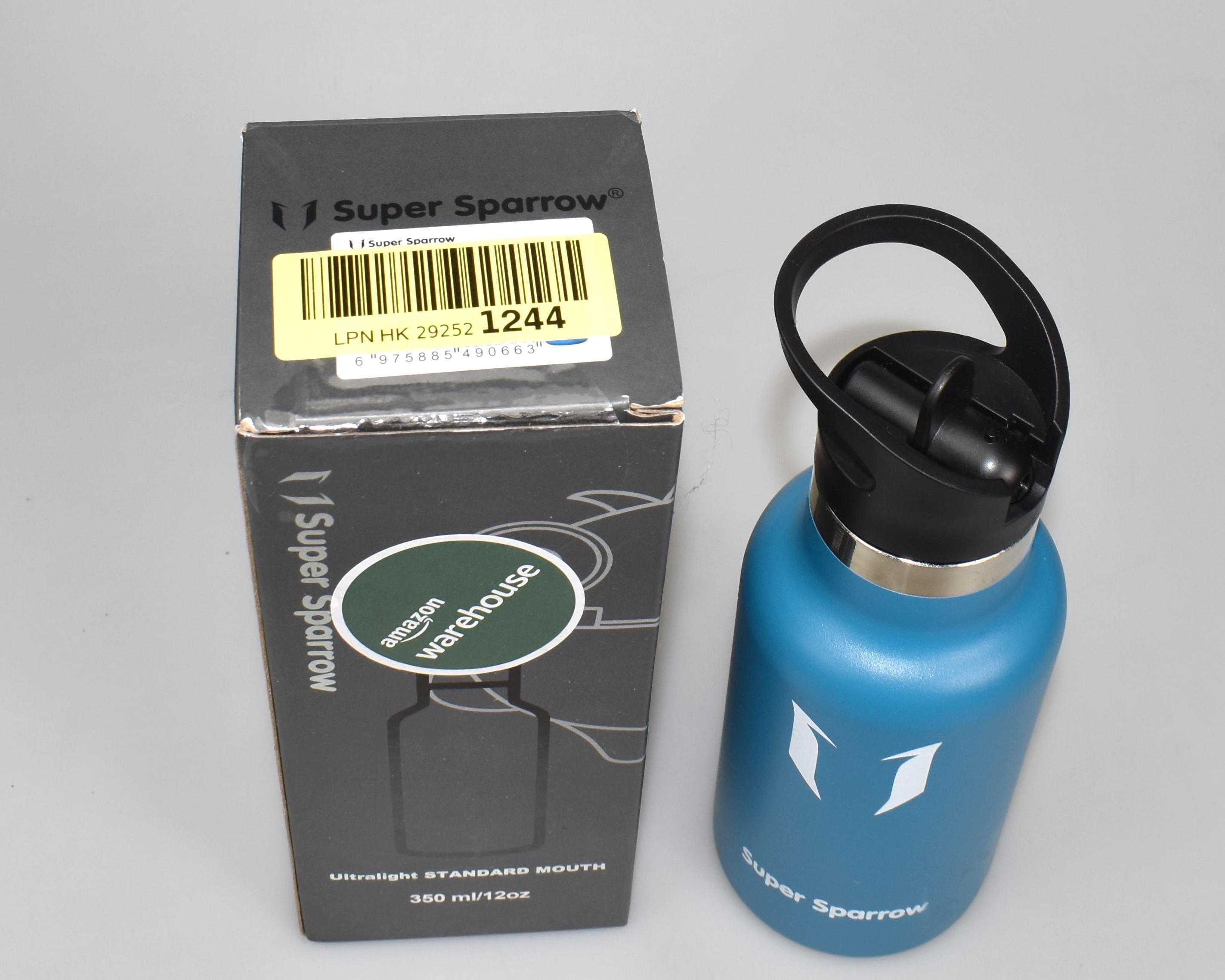 Super Sparrow Butelka Izolowana 350ML NIEBIESKA