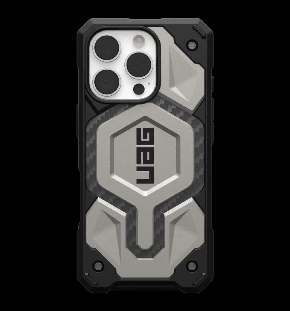 Чохол UAG для iPhone 16 Pro Max, Monarch Pro Magsafe, Titanium