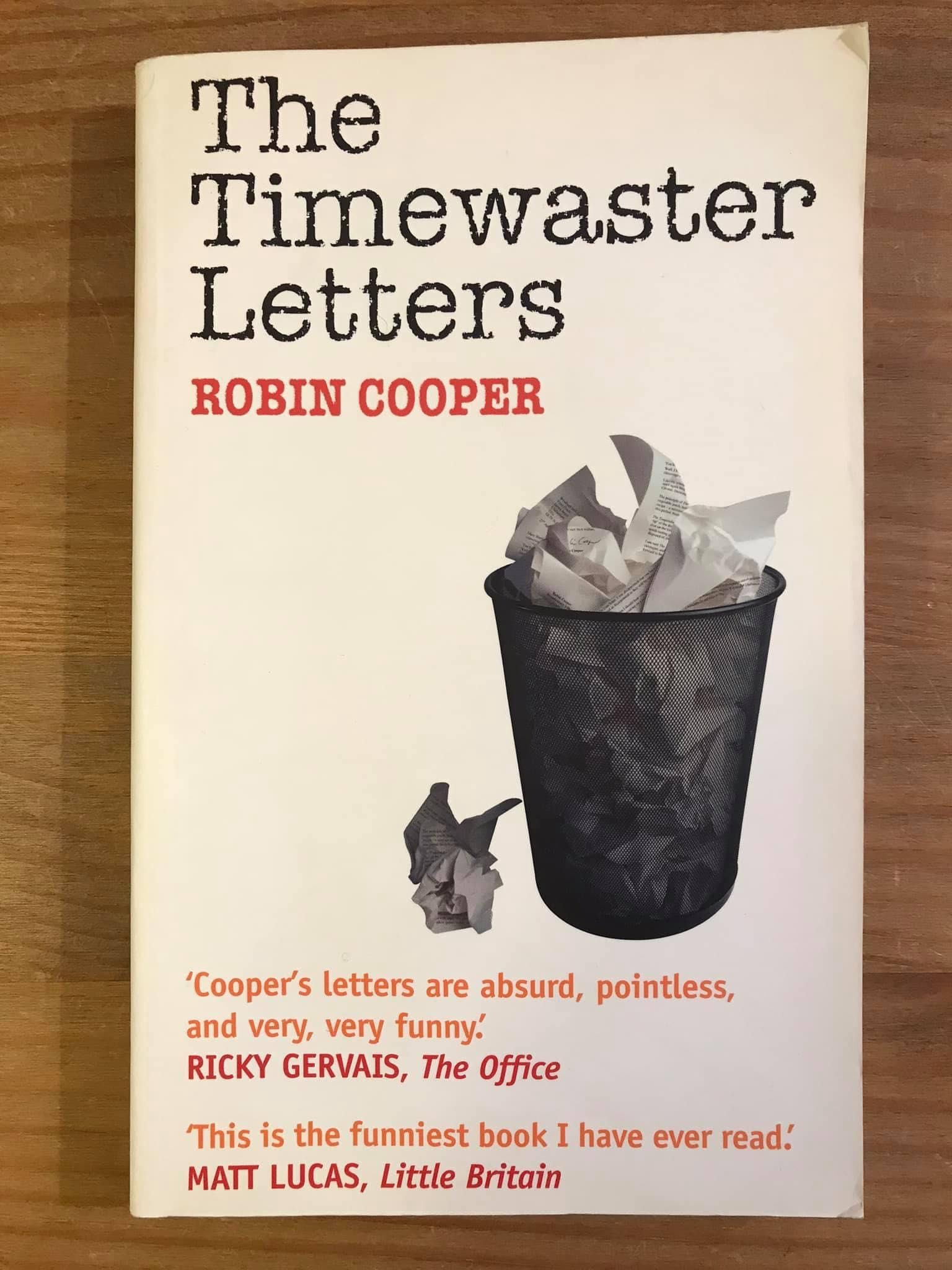 The Timewaster Letters - Robin Cooper (portes grátis)