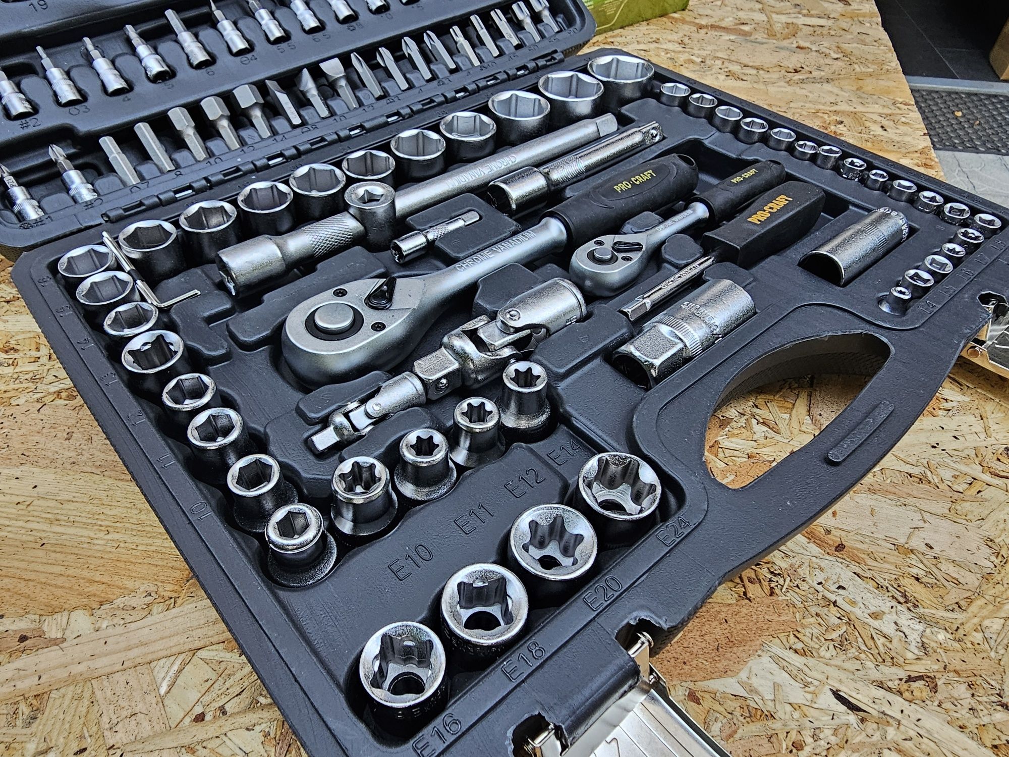 108ед. ProCraft 72зуб Трещетки Набор инструментов Головок