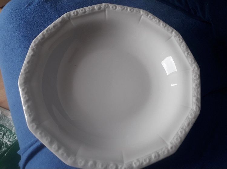 Talerze  do makaronu, na zupe 6 szt. Rosenthal Maria Biala