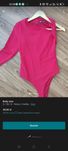 Czerwone asymetryczne body Zara