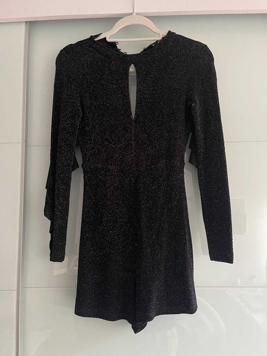 kombinezon czarny bershka