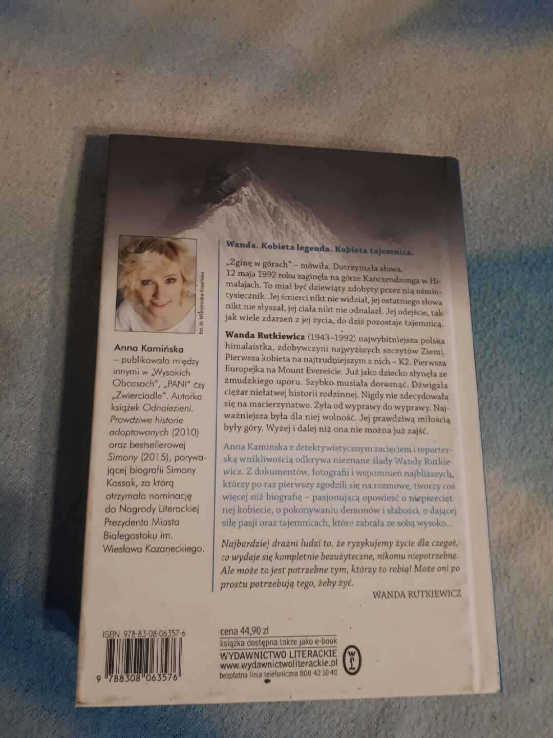 Wanda Rutkiewicz książka