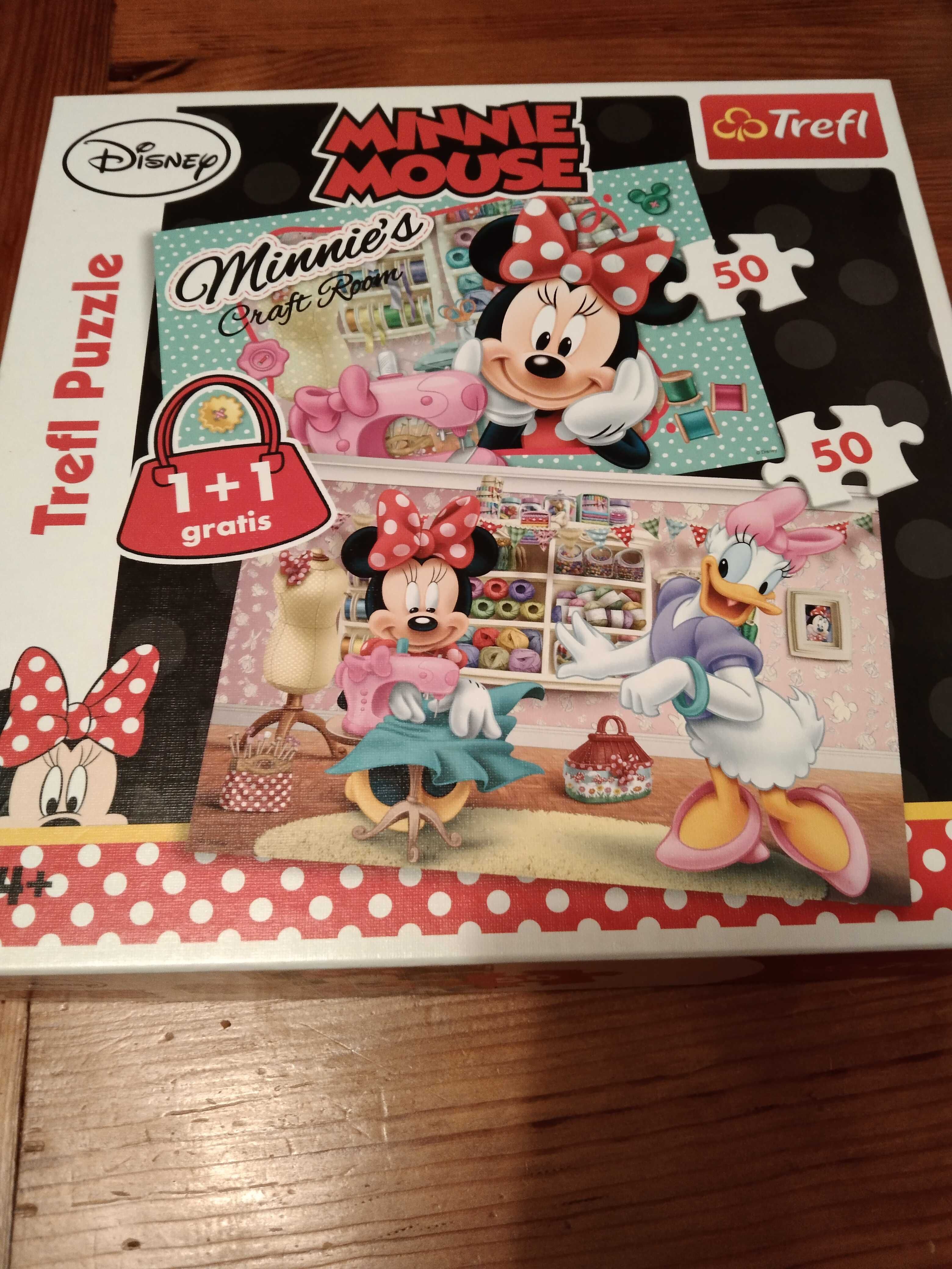 Puzzle Minnie Mouse Myszka Minni