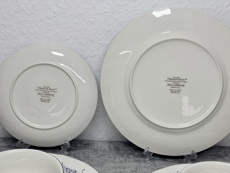 Фарфоровый столовый сервиз Villeroy Boch серия Luxembourg GDR Германия