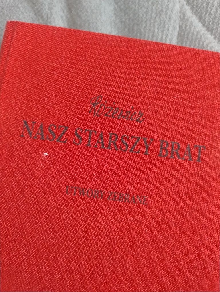 Tadeusz Różewicz Nasz starszy brat utwory zebrane