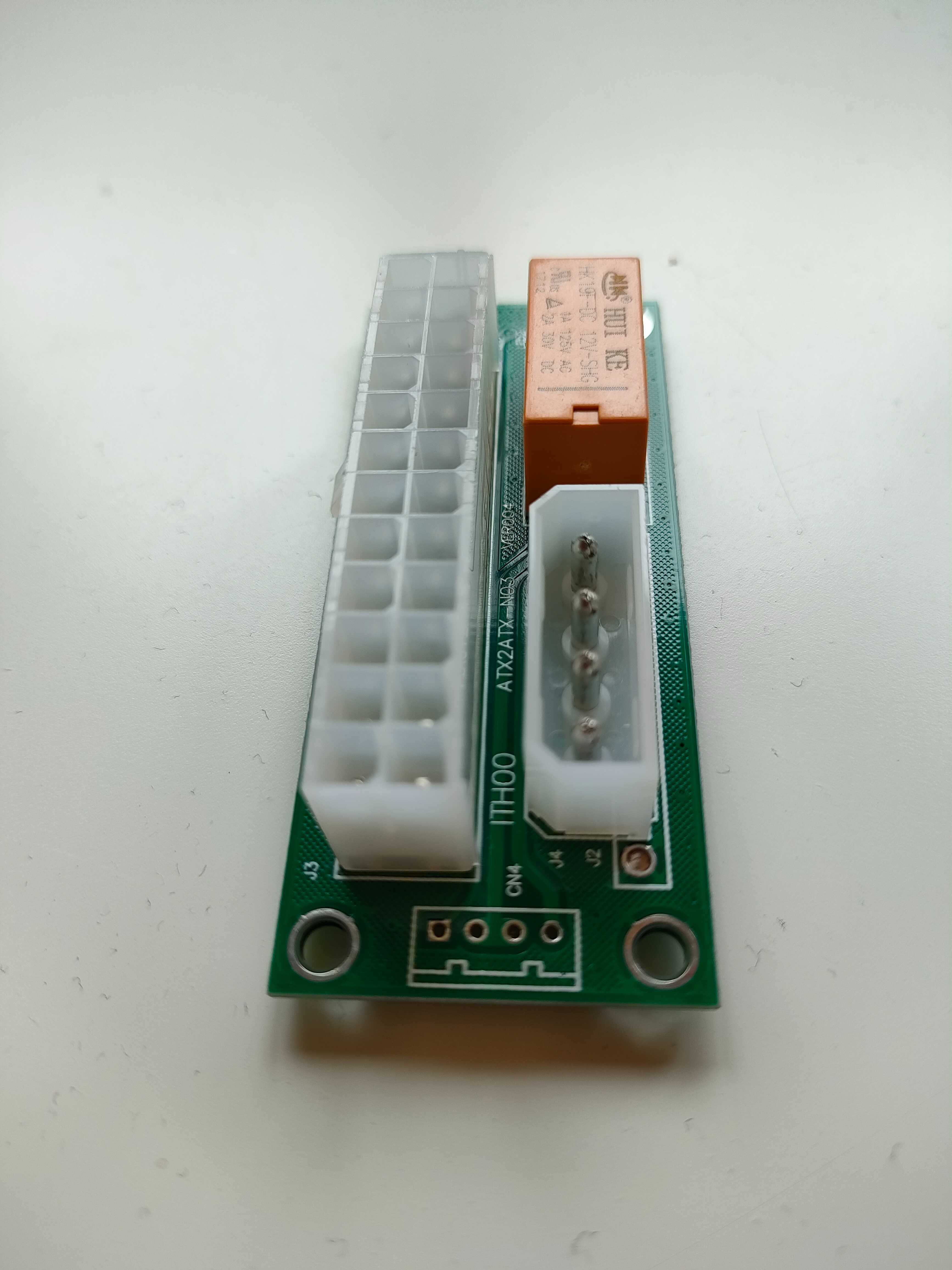 Dual PSU ATX adapter kabel dwa zasilacze ATX2ATX 24 pin ADD2PSU