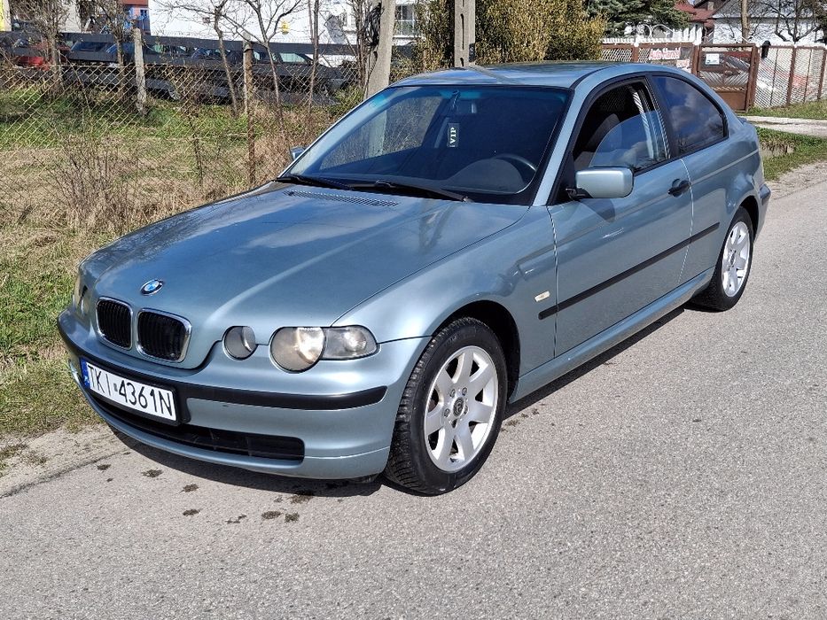 BMW E46 kompakt 1.8 bnzyna2003rok stan dobry