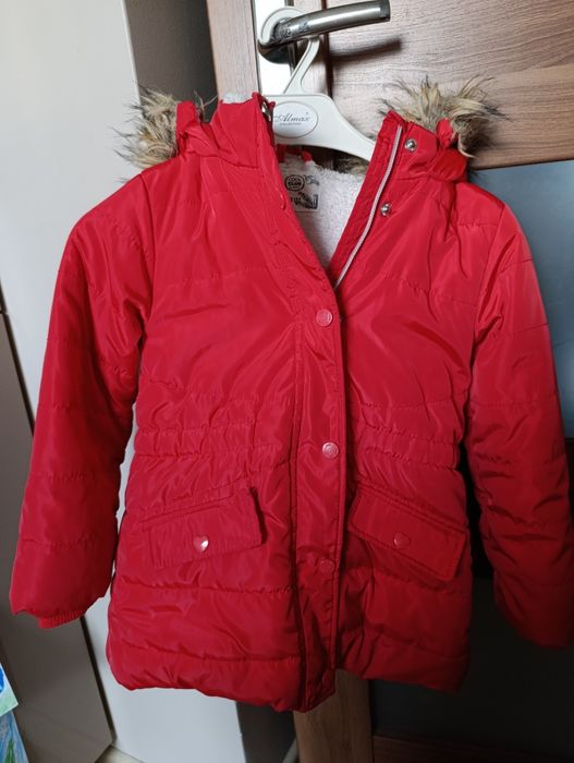 Kurtka zimowa dziewczęca 122
