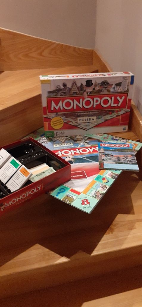 MONOPOLY Polska  gra Monopoly Hasbro gra Monopoly Polska
