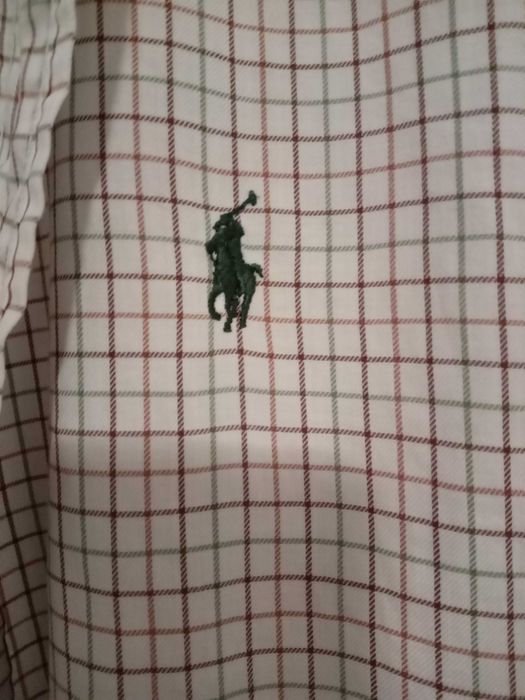 Camisa Ralph Lauren, usada, tamanho XXXL.