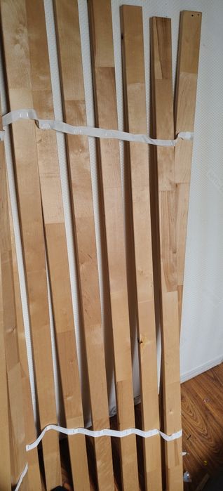 Stelaż łóżka, sypialnia stelaż bukowy prosty 200 cm x 160 cm