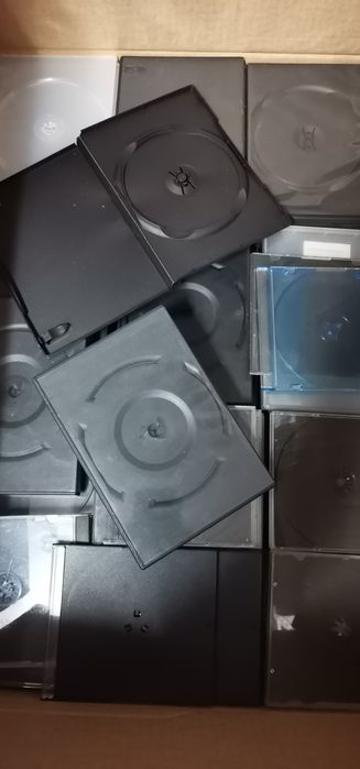 Caixas cd's e Dvd's