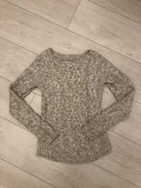 H&M Szary sweter, sweterek, rozmiar S