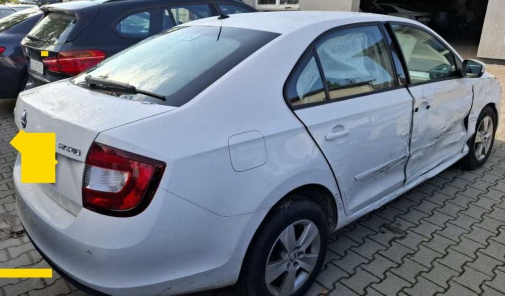 Skoda RAPID 2018 samochód na części 1.0dkr LF9E