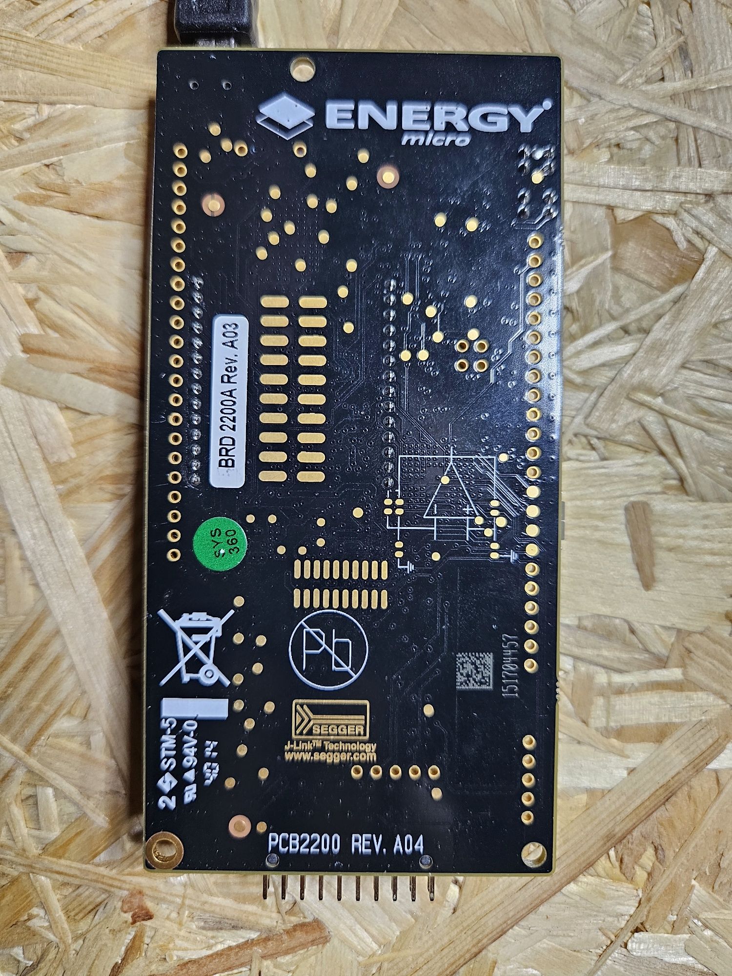 gigant gecko efm32 arduino