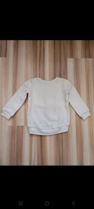 Ciepła bluza świąteczna 80/86