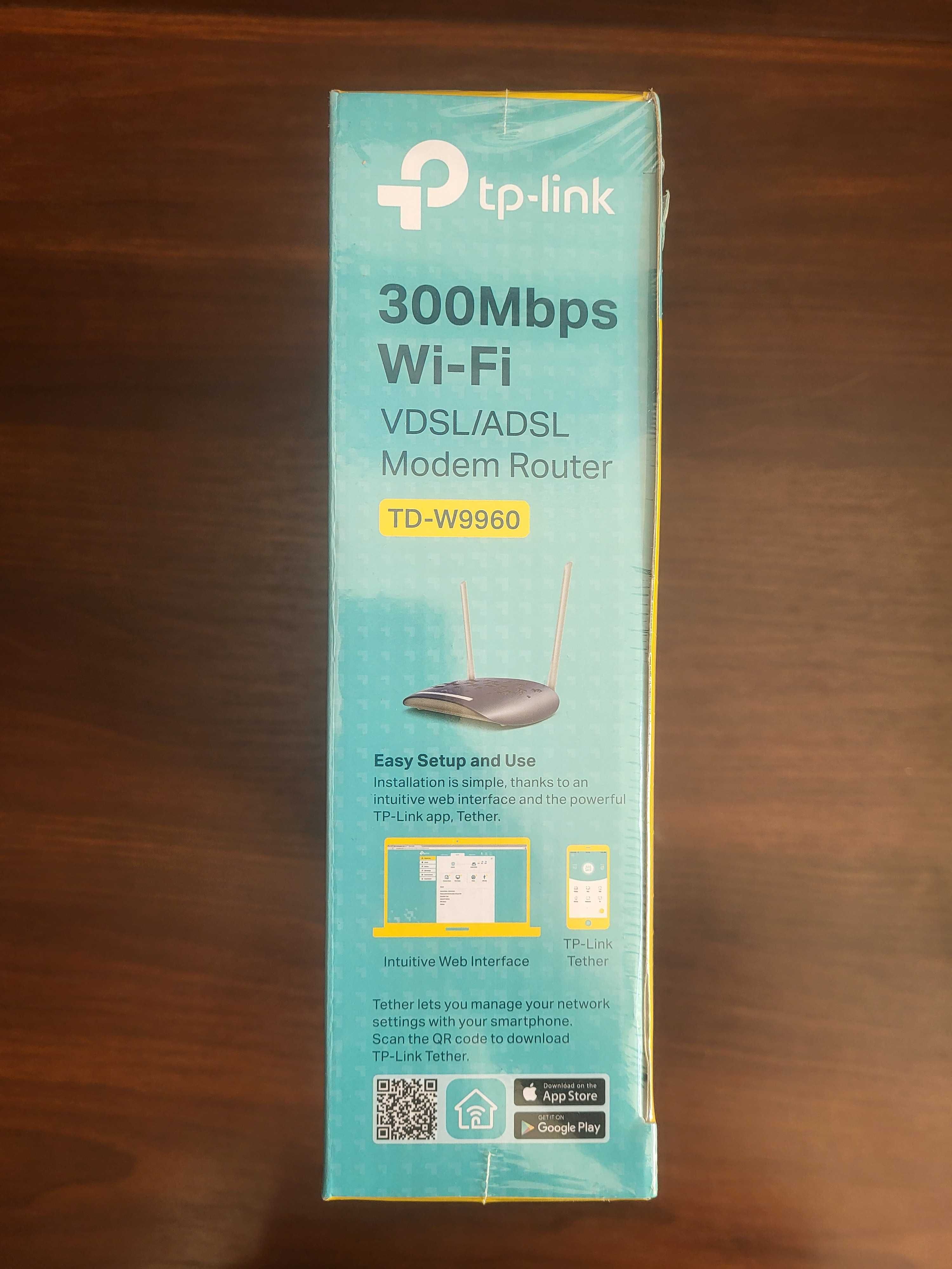 Bezprzewodowy router/modem VDSL/ADSL standard N TP-Link TD-W9960