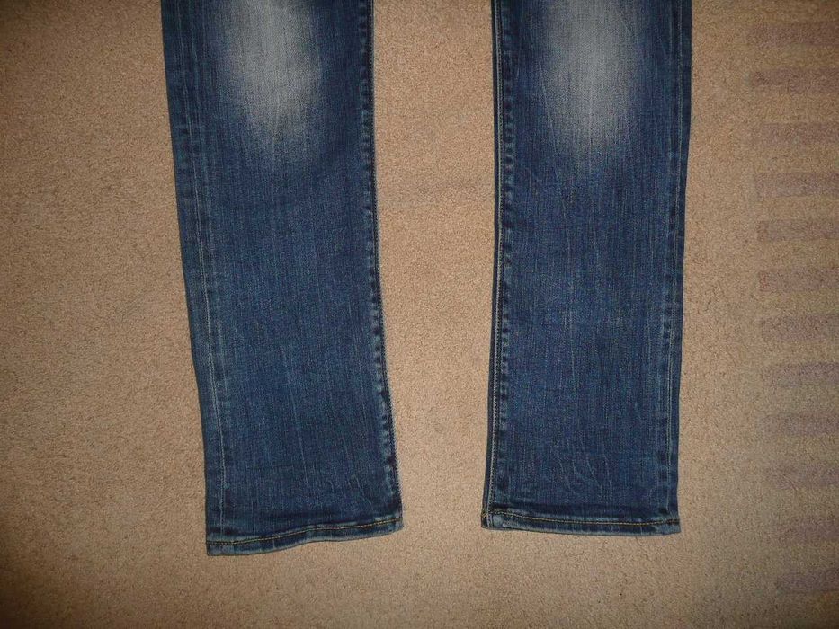 Spodnie dżinsy SUPERDRY W34/L34=46,5/113cm jeansy
