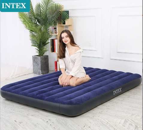 MATERAC dwuosobowy łóżko dmuchane INTEX 137x191cm