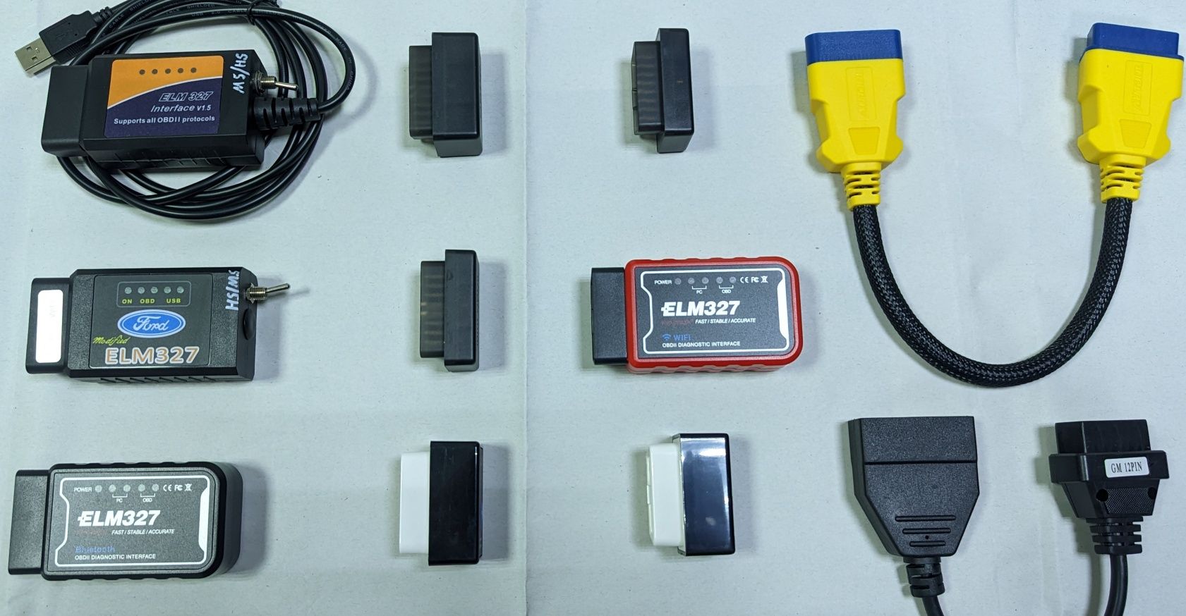 ELM327 OBD2 v1.5 на чипе PIC18F25K80+ USB на FTDI + проверка на авто