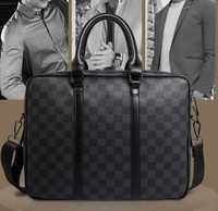 Стильна чоловіча ділова сумка для документів Louis Vuitton