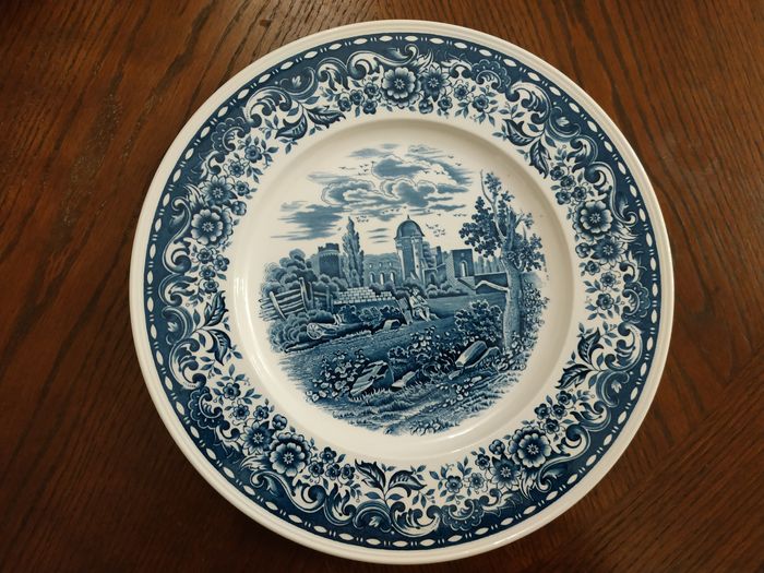 Villeroy&boch blue castle тарелки