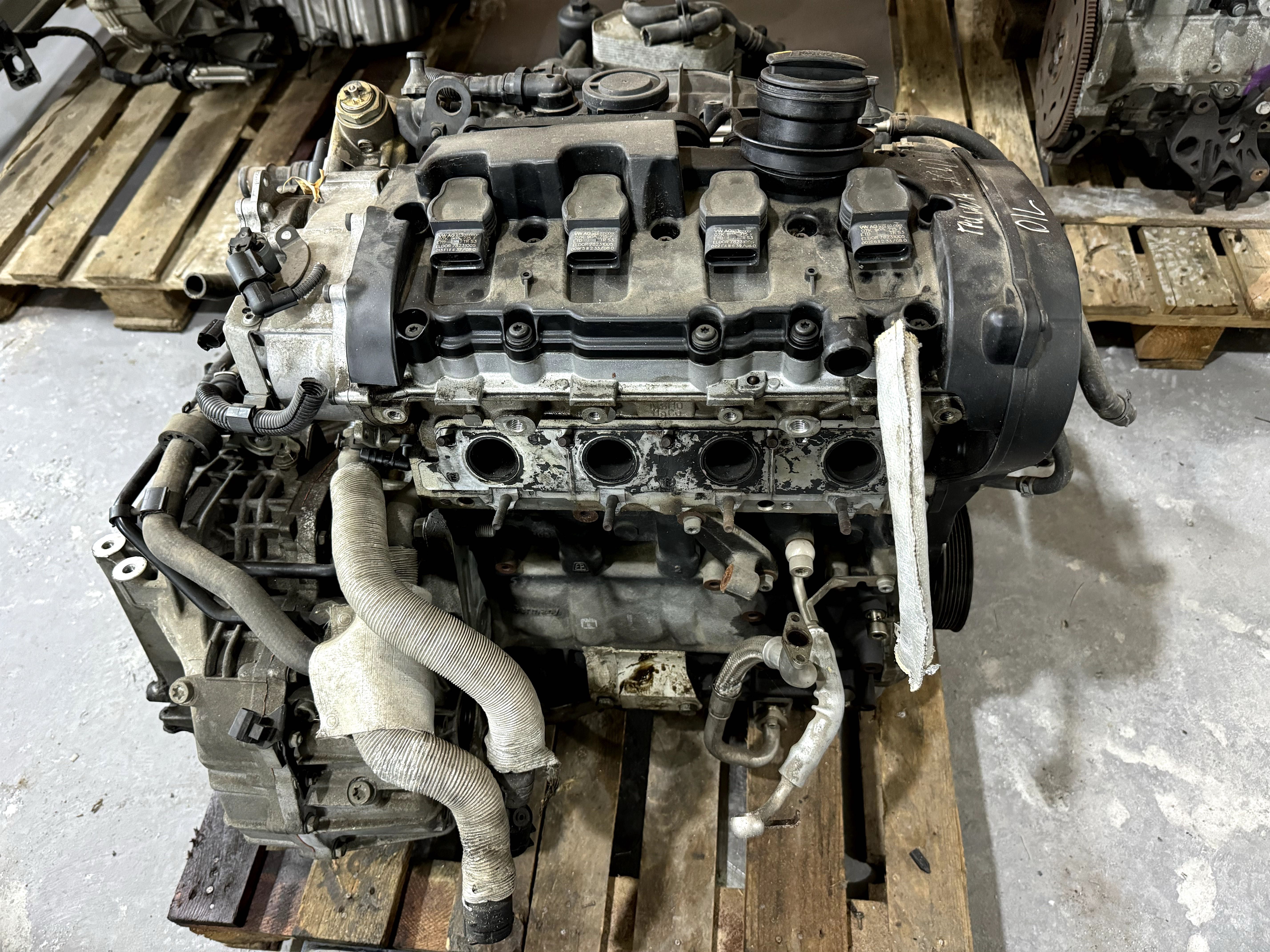 2.0 TFSI Двигатель BWA VAG АКПП 09G (Aisin TF-60SN)