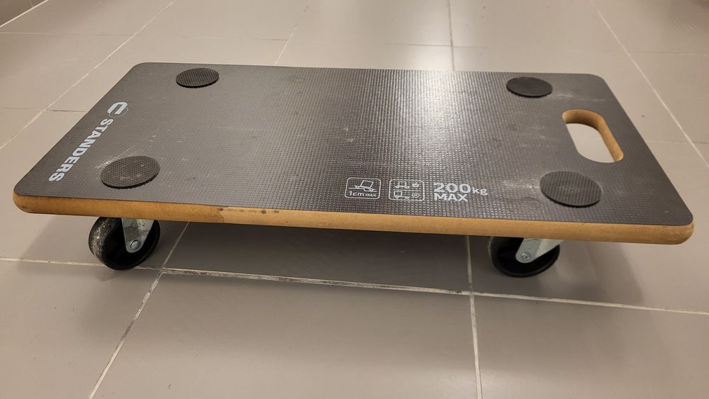 Suporte com rodas para transporte para cargas até 200 kg