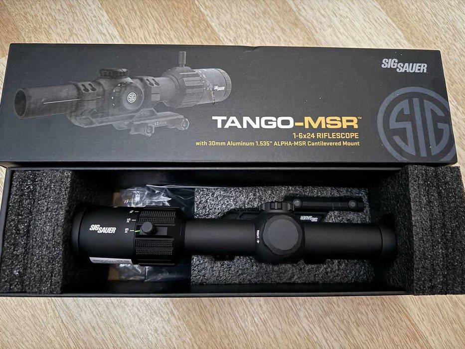 Оптичний приціл SIGSAUER TANGO-MSR 1-6x24