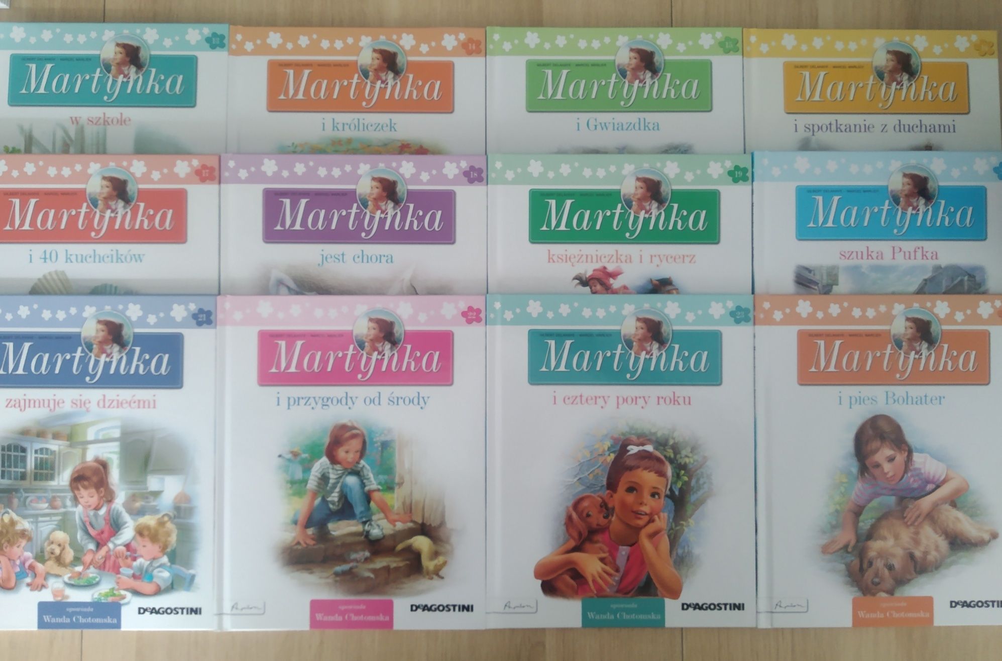 MARTYNKA kolekcja książek Deagostini - 50 szt. zestaw