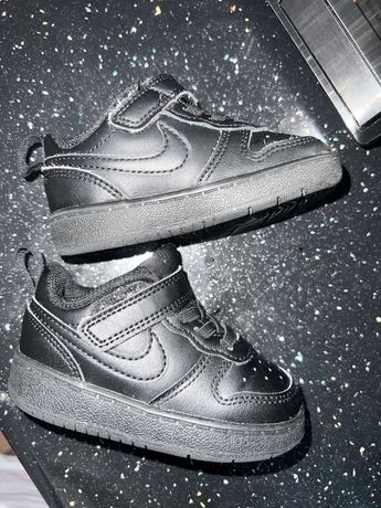 Nike force 1 czarne dzieciece buciki 21 adidasy