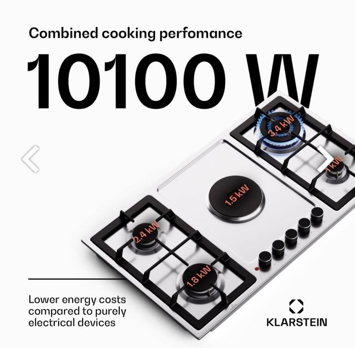 Варочная поверхность! плита газовая и электро Klarstein MultiChef 5!