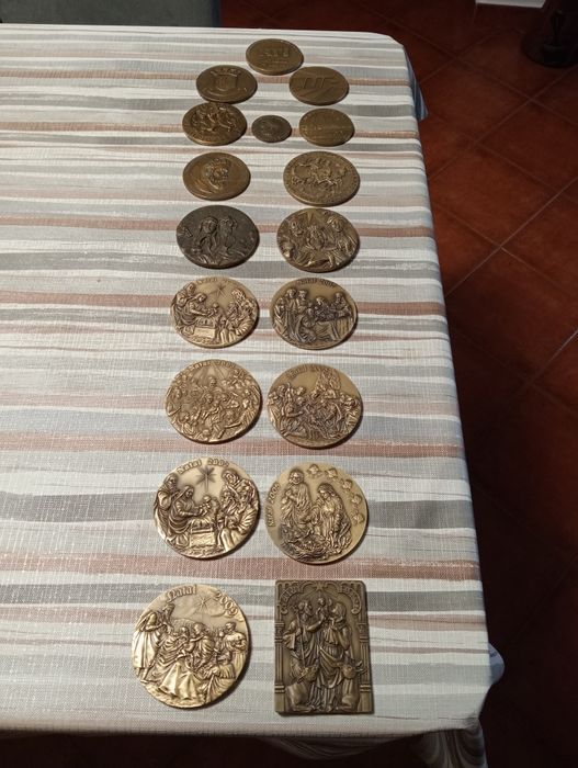 Medalhas comemorativas natal e mais