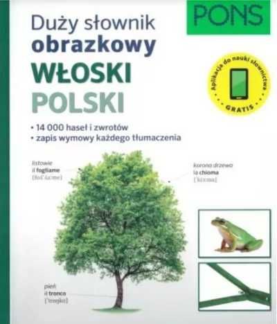 Duży słownik obrazkowy Włoski PONS - praca zbiorowa