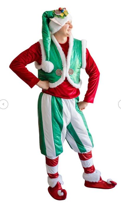 Костюм Ельфа дорослий новорічний