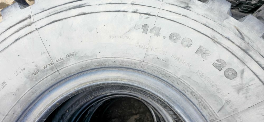 Opona z Demobilu Wojskowego MICHELIN 14.00 R 20 XZL