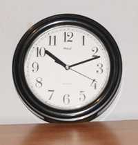 Mebus zegar ścienny czarny 21 cm