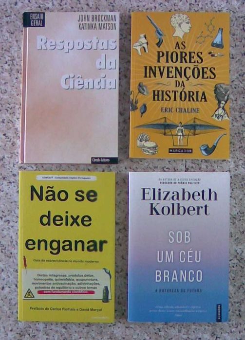 Livros Divulgação Científica