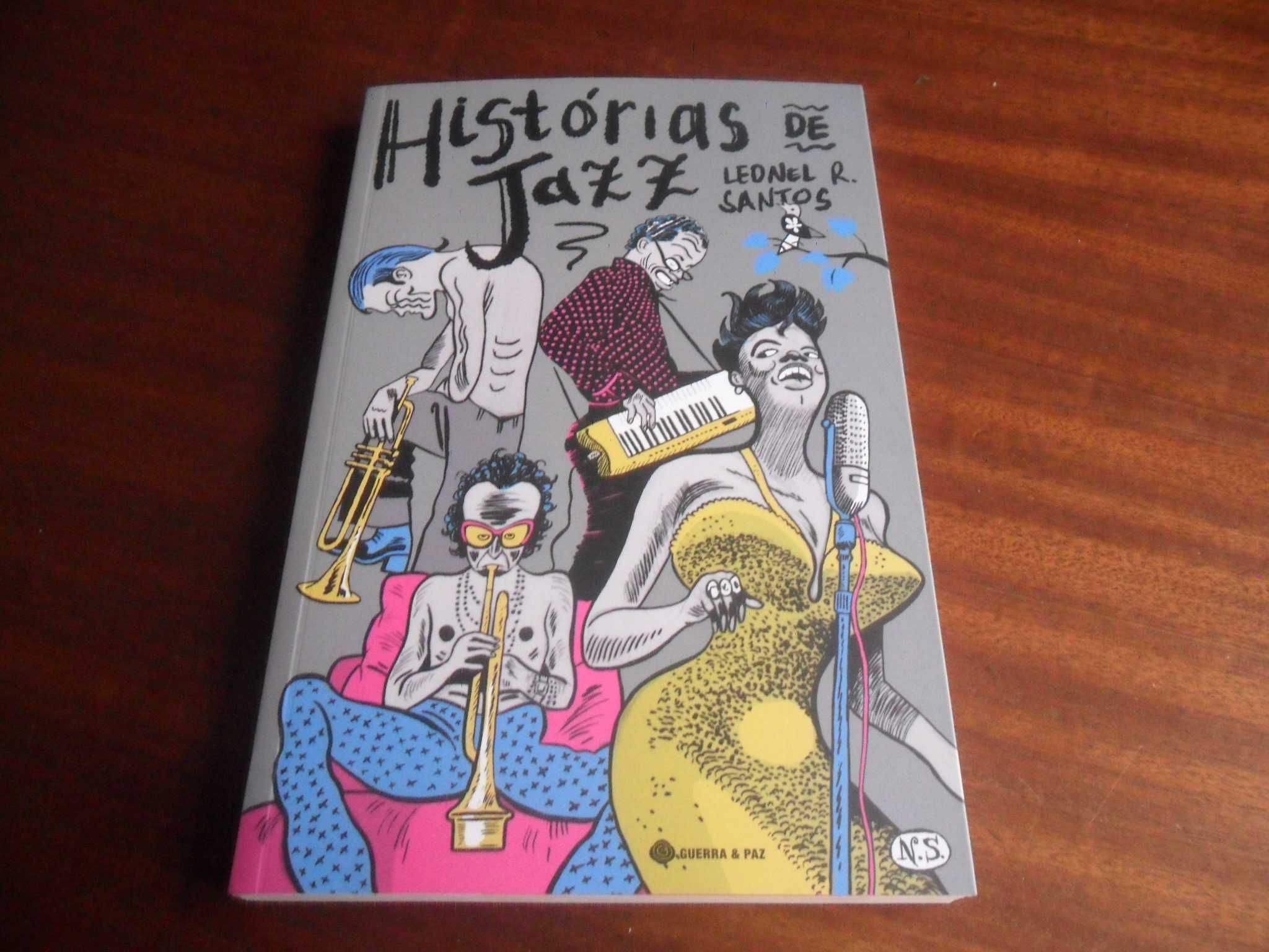 "Histórias de Jazz" de Leonel R. Santos - 1ª Edição de 2023