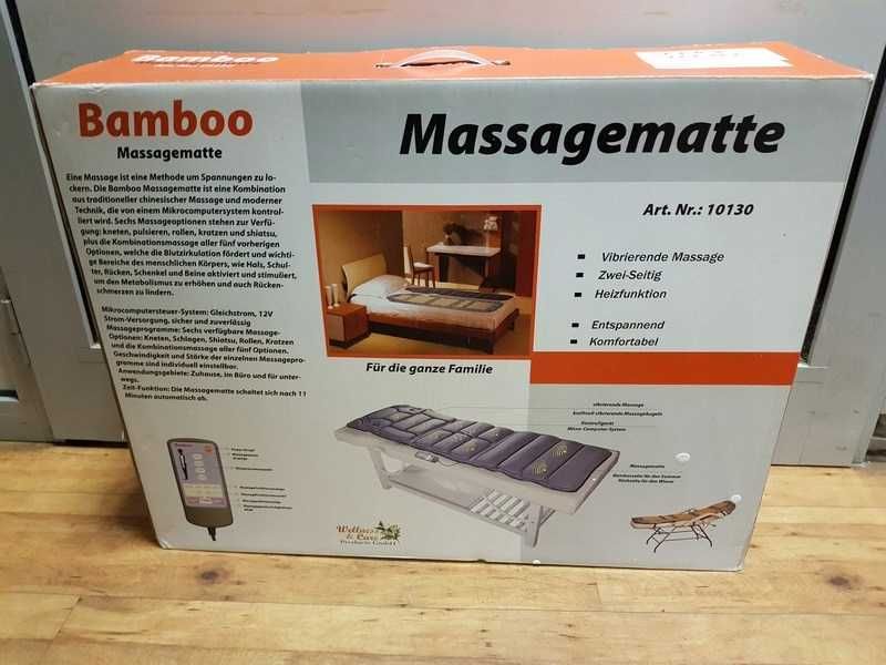 Bamboo Massagematte Materac rehabilitacyjno przeciwbólowy, masujący